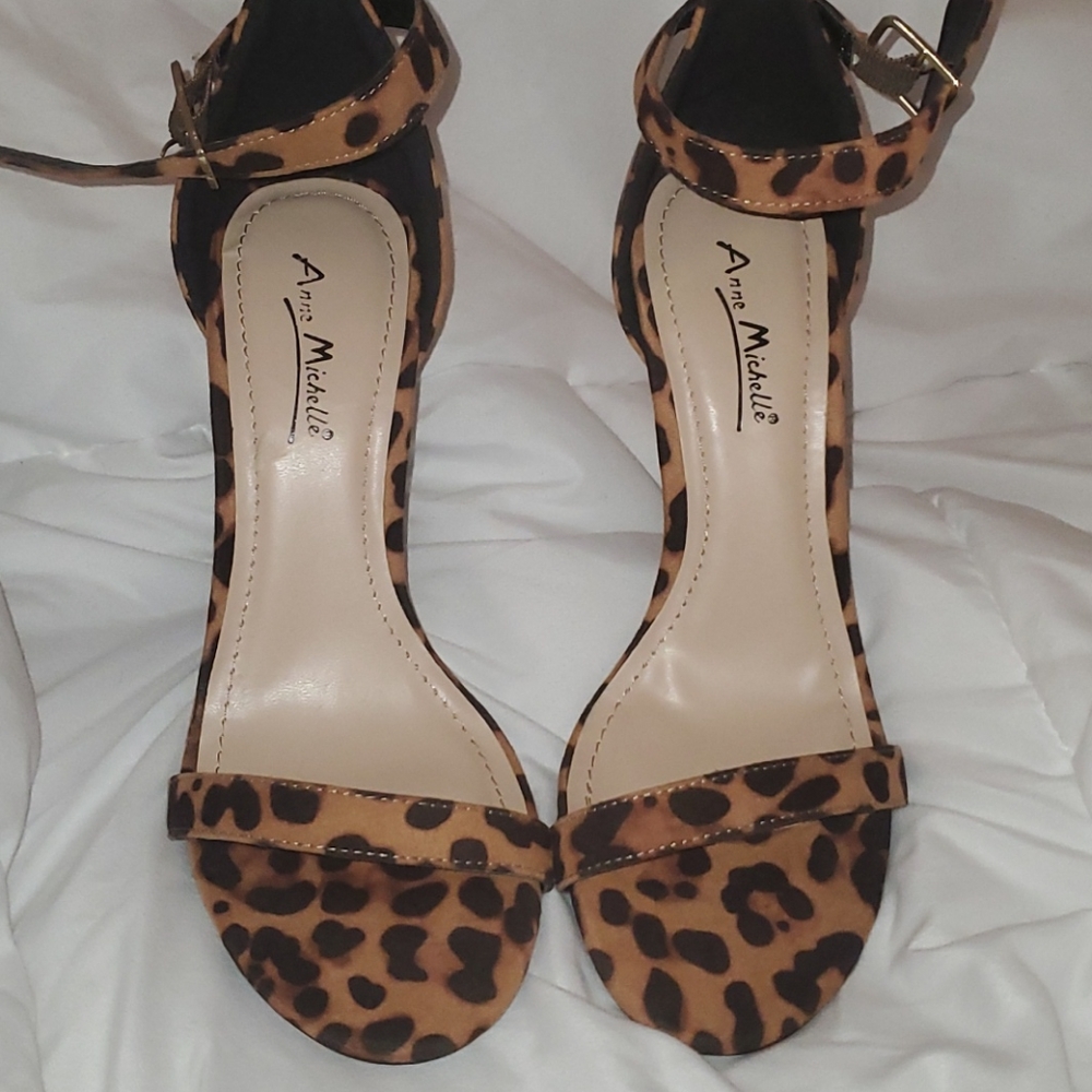 Leopard Heels